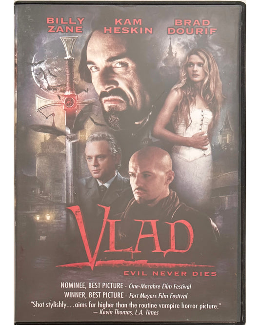 VLAD EVIL NEVER DIES (DVD, 2005) VVS Films Horror En/Fr Region Free