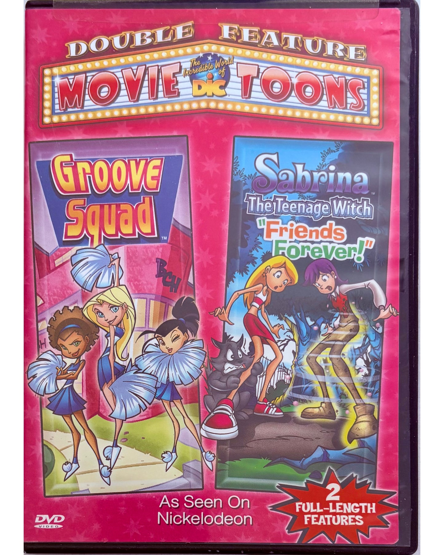 Grove Squad/Sabrina The Teenage Witch Friends Forever (DVD, 2002) Double Feature Animation